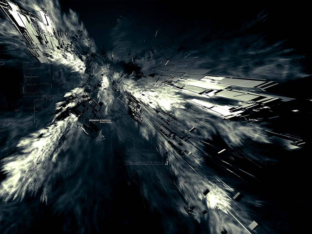 abstract futuristic compositions artist, fantasy art 3d wallpaper  