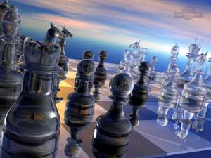 3d fantasy arts, graphic art pictures 3d Chess game wallpaper