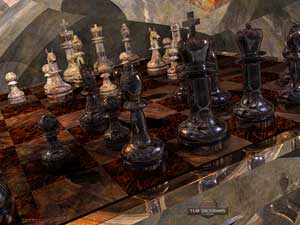 3d fantasy artwork, beautiful art pictures  Chess game 3d wallpaper download