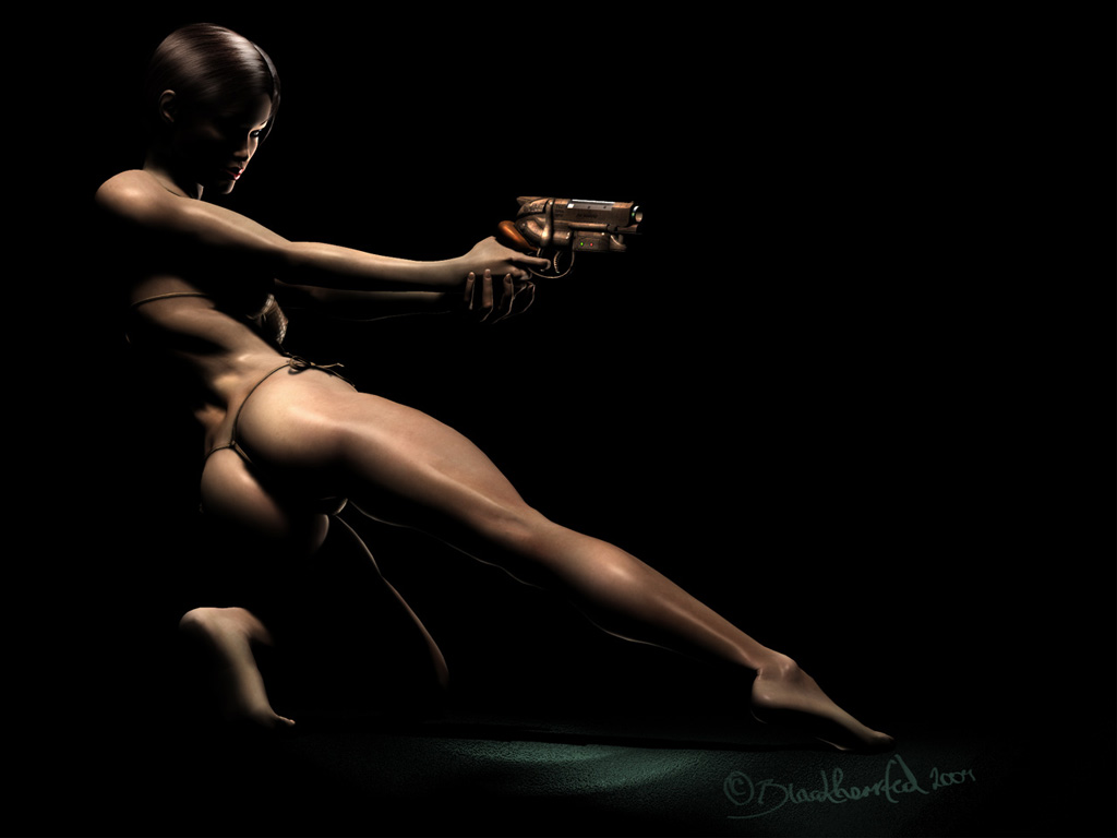 Black H. poser body fantasy arts 3d shareware digital wallpapers