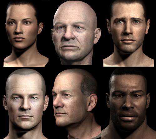 Wallpaper image: Final Fantasy face collages, Mixed Style, 3D Digital Art, Science fiction move production imaginary futuristic inventive digital fantasy, design, artwork gallery, Fantasy freeware downloads desktop artwork 3d art digital fantastic sci-fi fiction Contemporary image computer artwork modeling designing texturing.