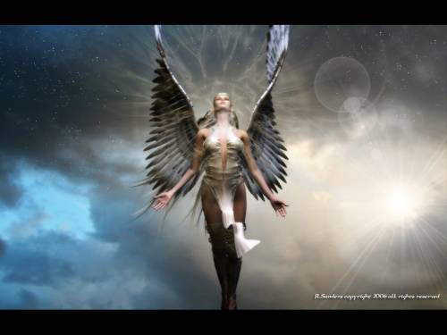 Wallpaper image: Heavens Moon, Fantasy Art, 3D Digital Art, Heavens Moon 