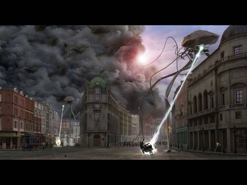 war of the worlds tripod model. Wallpaper image: The war of