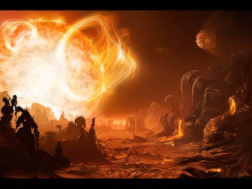 Wallpaper image: Reign of Fire, Science Fiction, 2D Digital Art, 