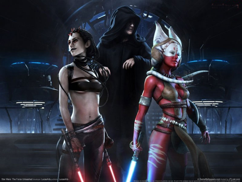 Free computer desktop wallpaper:Star Wars: The Force Unleashed, 