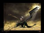 Drache, Fantasy Art, 3D Digital Art