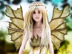 Nadie Elfin Princess, Fantasy Art, 3D Digital Art