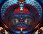 Wickerwork mask fractal software, Abstract, 2D Digital Art