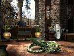 Wallpaper standard image: Nap time, 3D Digital Art