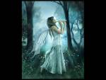 Fairy Song, Fantasy Art, Mixed Media