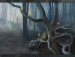 Eshreemn forest, Fantasy Art, 2D Digital Art