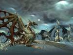 Dragon field screenshot, Fantasy Art, 3D Digital Art