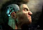 Cyber punk fighter, Science Fiction, 3D Digital Art
