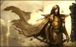 Wallpaper image: Arion elven squad commander, 2D Digital Art