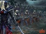 World-of-Battles dark elves, Fantasy Art, 2D Digital Art