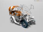 Antique auto show, Abstract, 3D Digital Art