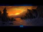 Blizzard dawn wallpaper, Nature, 2D Digital Art
