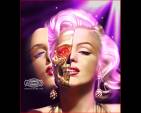 Marilyn Monroe robot beauty, Surreal Art, 2D Digital Art