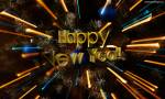 Happy New Year wishes computer wallpaper, Mixed Style, 3D Digital Art