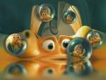 photo desktop Bathtime, Abstract, Photo Manipulation