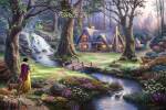 Snow White Seven Dwarfs Disney, Mixed Media, Mixed Media