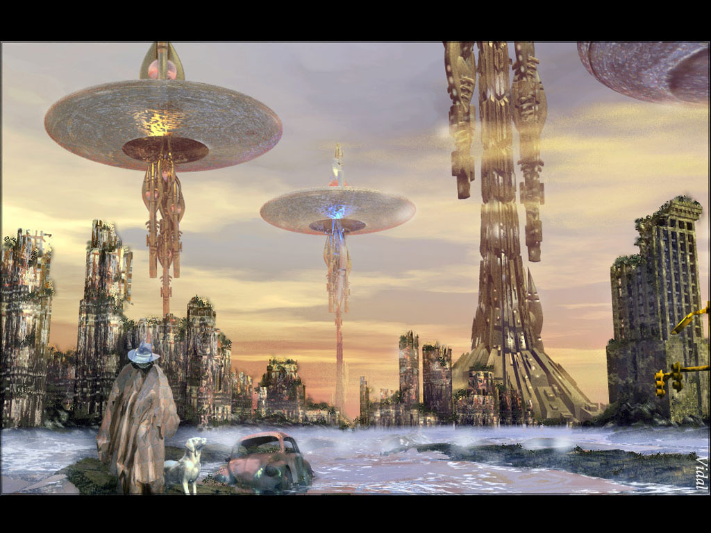 Science fiction scenes & spacescapes