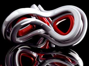 abstract art shape renderings, Science fiction characters and scenes - 3d fantasy art image