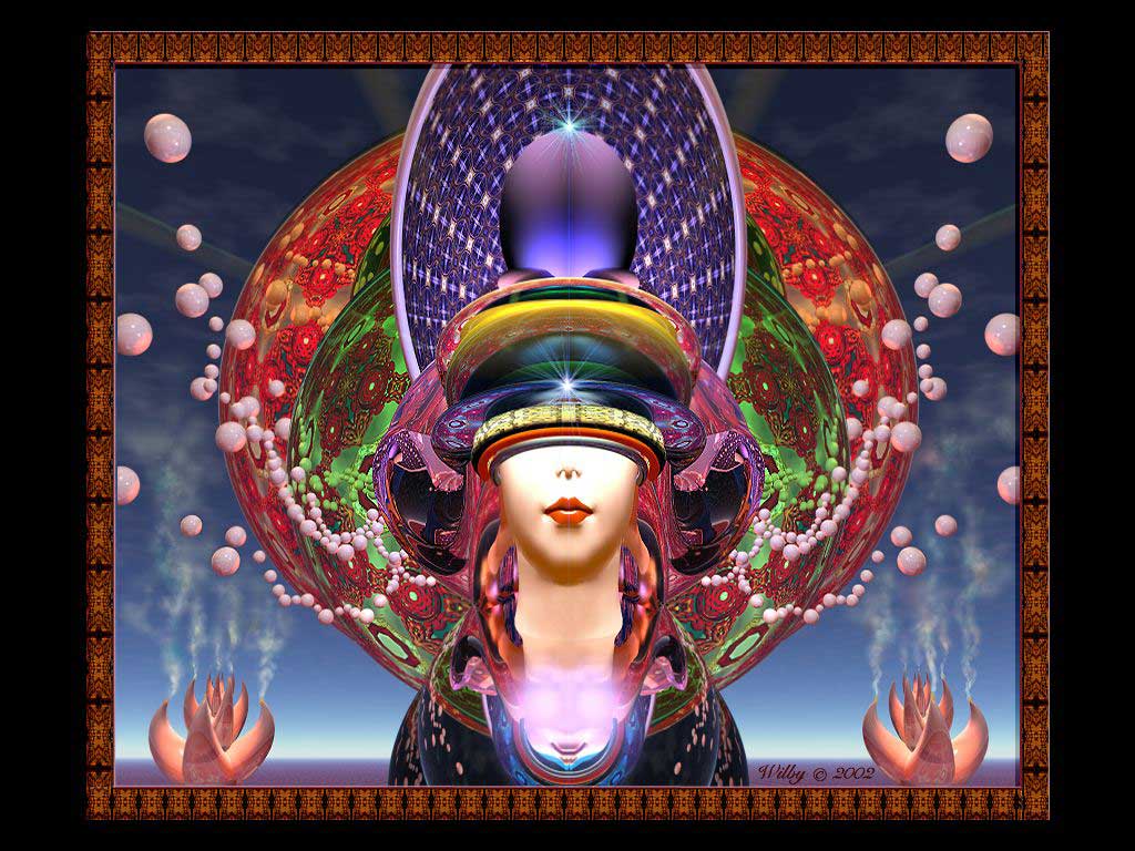 Wilby fractal fantasy arts 3d shareware digital wallpapers