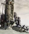 Dead cityscape glory, Science Fiction, 3D Digital Art