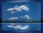 Blue skyfold view, Nature, Photo Manipulation